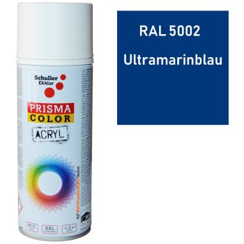 Prisma Color Lackspray Acryllack Ultramarinblau RAL 5002, 400 ml